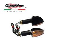 FRECCE NERE LENTE TRASPARENTE OMOLOGATE MOTOCICLI SCOOTER 12 V BATTERIA 40412146