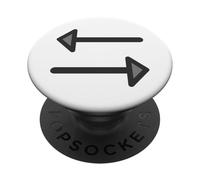 Frecce opposte PopSockets PopGrip Adesivo