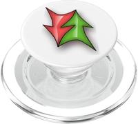 Frecce opposte PopSockets PopGrip per MagSafe