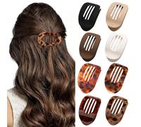 Frecce Piattissime Donna, 8 Pezzi Barretti Francesi Becco D’Anatra, Clip a Artiglio Lucido e Mat Aderenza Forte, Per Capelli Fini Spessi, Accessorio per All’aperto Yoga Giorno, Regalo Donna