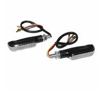 Frecce universali replay fuse 10 LED trasparenti-neri con funzione luce stop+fre