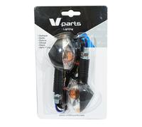 Frecce universali Vicma a lampadina braccio lungo bianco-nero (coppia)
