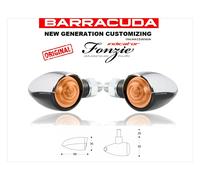 Bauletto nero goffrato con catadiottri rossi senza piastra e kit universale GIVI
