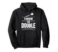 Freccette con Punta in Acciaio con Punta in Acciaio League 501 Darts Double out Felpa con Cappuccio