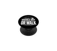 Freccette con punta in acciaio con punta in acciaio League 501 Darts Double Out PopSockets PopGrip Adesivo