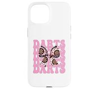 Freccette Dartboard Dart Girl Mom Coquette Bow Custodia per iPhone 15