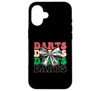 Freccette Dartboard Dart Girl Mom Coquette Bow Custodia per iPhone 16
