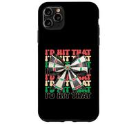 Freccette Dartboard Dart Girl Mom Coquette Bow I'd Hit That Custodia per iPhone 11 Pro Max