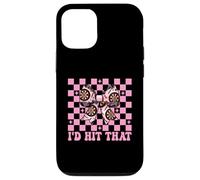 Freccette Dartboard Dart Girl Mom Coquette Bow I'd Hit That Custodia per iPhone 12/12 Pro