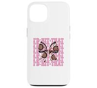Freccette Dartboard Dart Girl Mom Coquette Bow I'd Hit That Custodia per iPhone 13