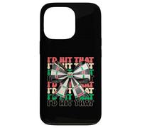 Freccette Dartboard Dart Girl Mom Coquette Bow I'd Hit That Custodia per iPhone 13 Pro