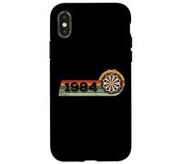 Freccette Darts Dardi Compleanno nata nel 1984 Freccette Custodia per iPhone X/XS