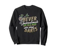 Freccette Giocatore Freccette Gioco Dart Giocatore Freccette Lover Lancio Felpa