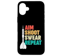 Freccette mirate a sparare con la ripetizione Custodia per iPhone 16 Plus