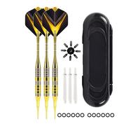 Freccette per bersaglio elettronico - Set di freccette con corpo in metallo viola, punta morbida alla con punte per freccette per scheda elettronica