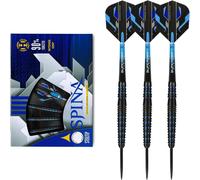 Freccette Spina 90% in Acciaio 25g Nero e Blu - Prestazioni Ottimali - Nouvo