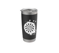 Freccette Streetart Bicchiere termico in acciaio inox doppia parete