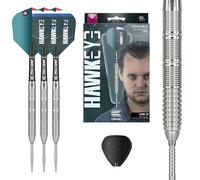 Freccette Target Kevin Doets Gen 1 con Punta in Acciaio, Freccette al 90% di tungsteno, Freccette con Punta in Acciaio 23G | Generazione 1, Set di Freccette Swiss Points per Giocatori