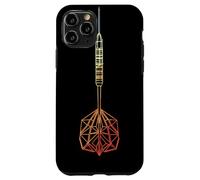 Freccia a dardo Oldschool Schizzo per il lancio del dardo Custodia per iPhone 11 Pro
