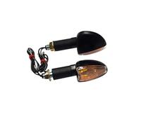 BCR Freccia ARROW. Coppia di frecce moto. Freccia moto look nero. Frecce moto piccole con lente trasparente. Coppia frecce moto omologate modello ARROW. Indicatori direzione moto 28x85mm.