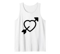 Freccia Attraverso Il Cuore Costume Canotta