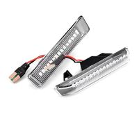 freccia auto Compatibile Con 3 Per Series Per E36 1996 1997 1998 Indicatori Di Direzione Dinamici Luci Di Posizione Laterali Lampade Ripetitori Laterali Scorrevoli(White)