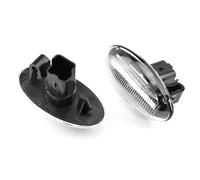 freccia auto Compatibile Con Peugeot Per Expert 2007-2020 Per Partner 2002-2020 Per Traveller 2016-2018 Indicatori Di Direzione Lampeggianti Dinamici Luci Di Posizione Laterali(White)