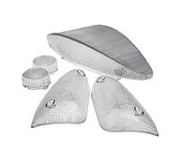 Freccia bicchieri e posteriore Str8 per MBK Nitro/Yamaha Aerox (ab Bj. Codice 1999), con CE, colore: bianco