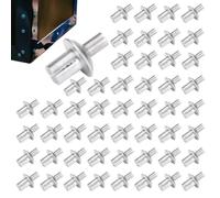 Freccia Cieca In Alluminio - Rivetti Testa Mezza Rotonda | Dome Head Pop Rivets | Rivette Di Espansione Tipo Di Colpo Per Uso Domestico, Elettronica, Progetti Di Precisione, Ideale Per Applicazioni