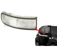 FRECCIA DESTRA DX BIANCA SPECCHIO RETROVISORE ORIGINALE JEEP RENEGADE DAL 2014