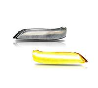 Freccia Dinamica Per Acura Per RL Per KB1 Per KB2 2005-2009 Gruppo Ottico Indicatori Direzione Laterali A LED Completi Flusso Lampeggio Sequenziale Dinamico(Clear Lens)