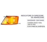FRECCIA FANALE COMPLETO GRUPPO OTTICO ANTERIORE SINISTRO SX ADATTO A DAILY IVECO