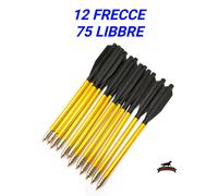 Freccia frecce per pistola balestra in alluminio 75 libbre punta intercambiabile