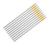 Freccia in alluminio Poe Lang 30" 6,75 mm - Black set 10 pezzi