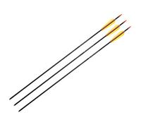 Freccia in alluminio Poe Lang 30" 6,75 mm - set da 3 pezzi - Black