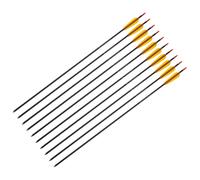 Freccia in alluminio Poe Lang 30" 7,2 mm - Black set 10 pezzi