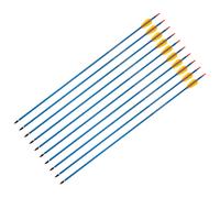 Freccia in alluminio Poe Lang 30" 8,0 mm - set di 10 pezzi - Blue