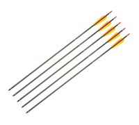 Freccia in alluminio Poe Lang 30" 8,4 mm - Verde set da 5 pezzi