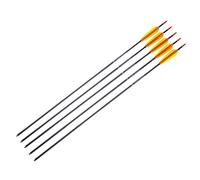 Freccia in alluminio Poe Lang 30" nera - set 5 pezzi