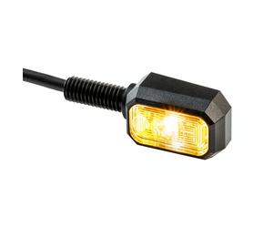 Freccia Kellermann Blisk a led nera alluminio cnc omologata