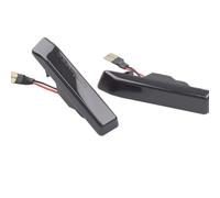 Freccia laterale Accessori Per Auto Indicatori Di Direzione Dinamici Laterali Ripetitori Compatibile Con BMW Per X5 E53 1999-2006(Black)