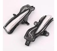 Freccia laterale Accessori Per Auto Indicatori Direzione Dinamici Laterali Compatibile Con Mazda Per CX-3 2015 2016 2017 2018(White)