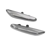 Freccia Laterale Auto Per BMW E60 E61 E90 E91 E87 E81 E83 E84 E88 E92 E93 E82 E46 Lampeggiante sequenziale LED Indicatori di direzione Luce di posizione laterale(Dynamic Crystal)