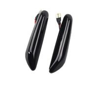 Freccia Laterale Auto Per BMW E60 E61 E90 E91 E87 E81 E83 E84 E88 E92 E93 E82 E46 LED dinamico Indicatore di direzione Indicatore laterale(Dynamic Smoked)