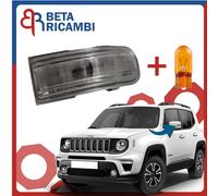 Freccia Laterale Fanalino Specchietto Retrovisore Jeep Renegade Sx + Lampadina