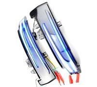 Freccia laterale Indicatore A Scorrimento Indicatore Direzione Specchietto Retrovisore Sequenziale Compatibile Con Benz Per Per W176 2013 2014 2015 2016 2017(Blue)