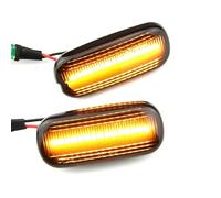 Freccia laterale Indicatore Di Direzione Dinamico Lampeggiante Per Luce Posizione Laterale Compatibile Con A4 Per RS4 2002 2003 2004 2005 OEM 8E0949127(Black)