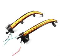 Freccia laterale Indicatore Di Direzione Dinamico Lampeggiante Ripetitore Indicatori Di Direzione Compatibile Con Per Touareg II Per MK2 2010-2018(Yellow)