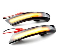 Freccia laterale Indicatore Di Direzione Dinamico Luce Di Posizione Laterale Sequenziale Compatibile Con Ford Per Focus Per Mk2 2008 2009 2010(Yellow)