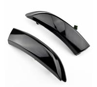 Freccia laterale Indicatore Direzione Dinamico Per Specchietto Laterale Luce Lampeggiante A Flusso D'acqua Compatibile Con Ford Per Fiesta 2008-2017 OEM 1513155(Black)